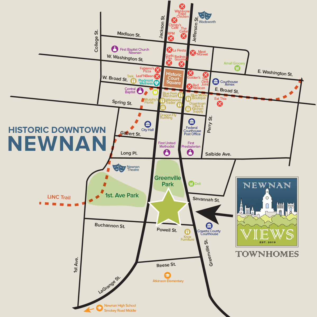 Downtown map 1200x1200 Downtown map 1200x1200